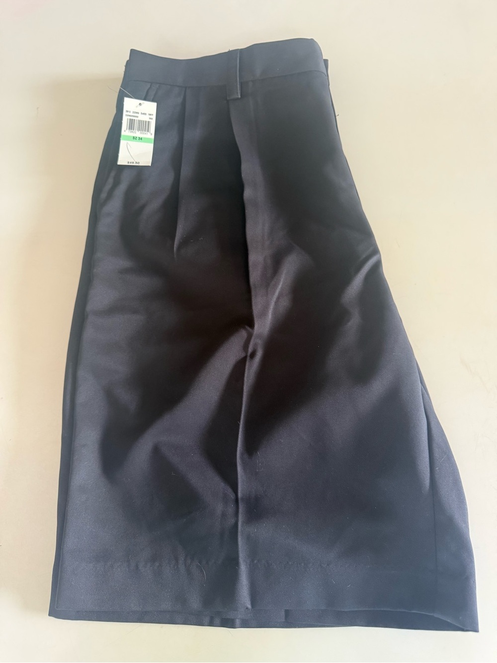 Izod Black Golf Skirt with Red Trim